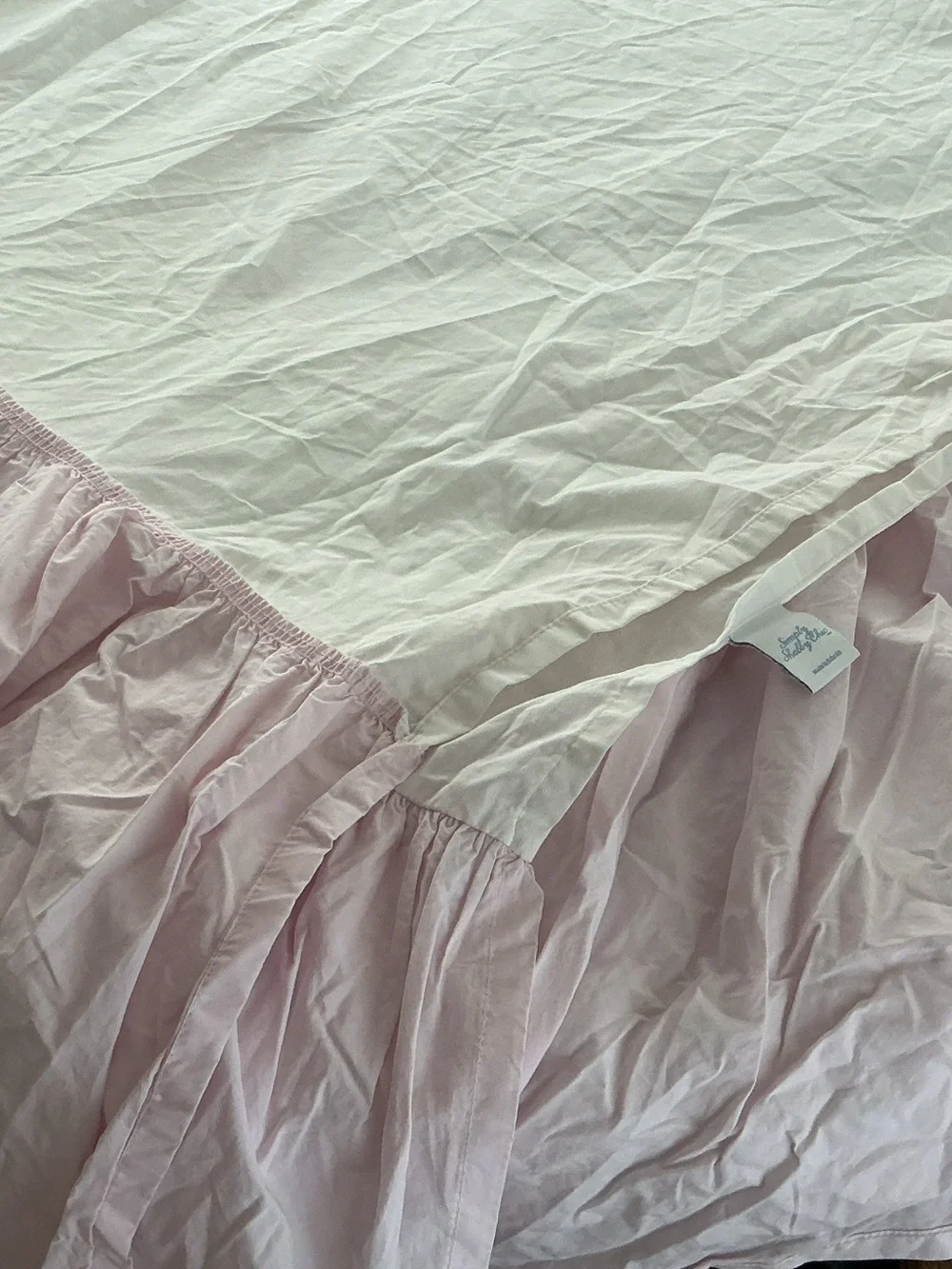 NWOT Simply Shabby Chic Ruffled Bedskirt